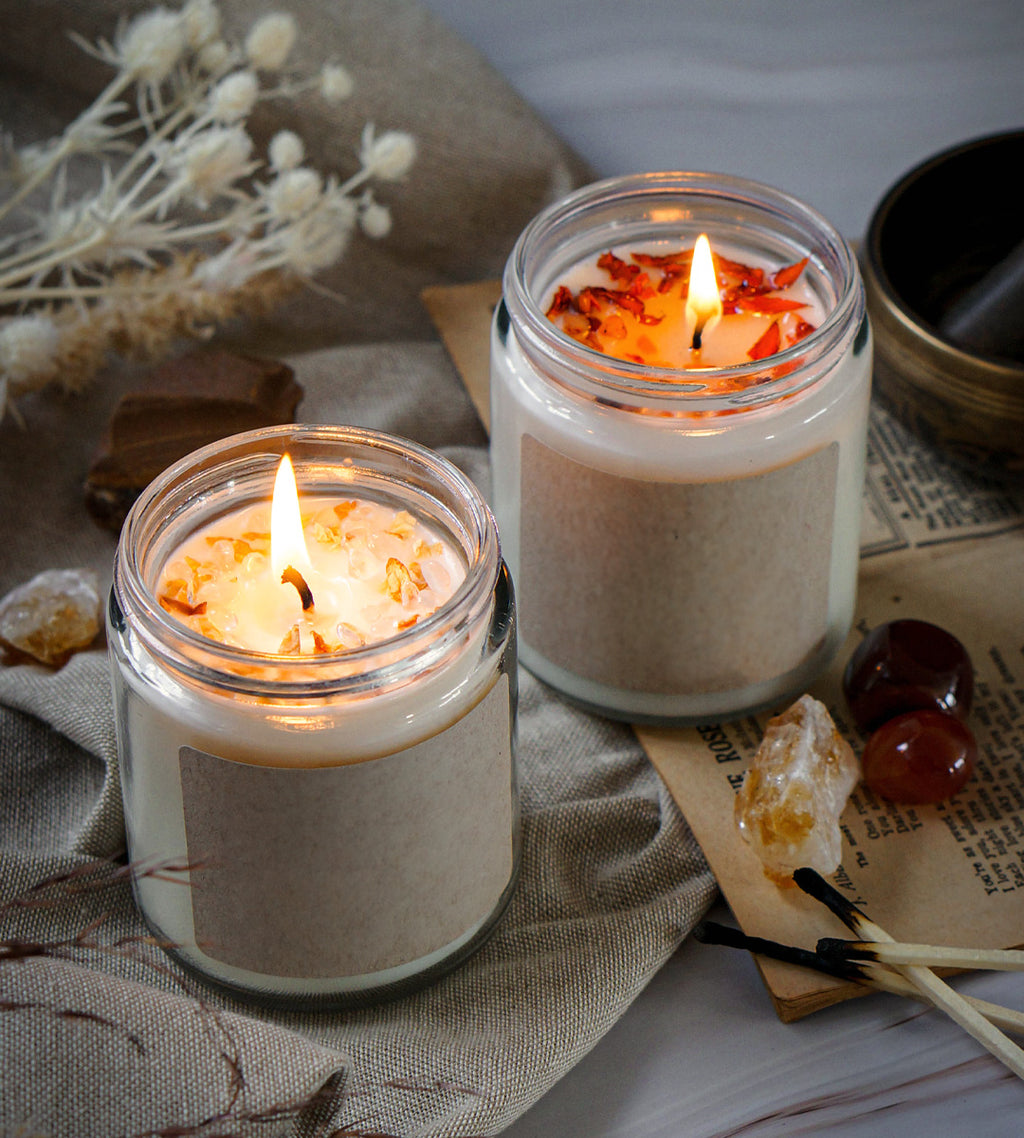 Natural Bespoke Intention Candles (Essential Oils)